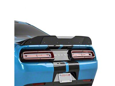 V3R Wicker Bill Rear Spoiler Add-On; Urban Camo Vinyl (08-14 Challenger)