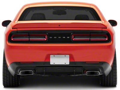 V4R Style Rear Diffuser; Carbon Fiber (15-23 Challenger)