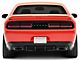 V4R Style Rear Diffuser; Textured Black (15-23 Challenger)