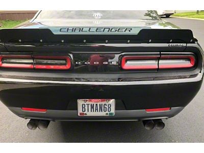 Venom Series Wickerbill Spoiler with Backup Camera Cutout (08-14 Challenger)