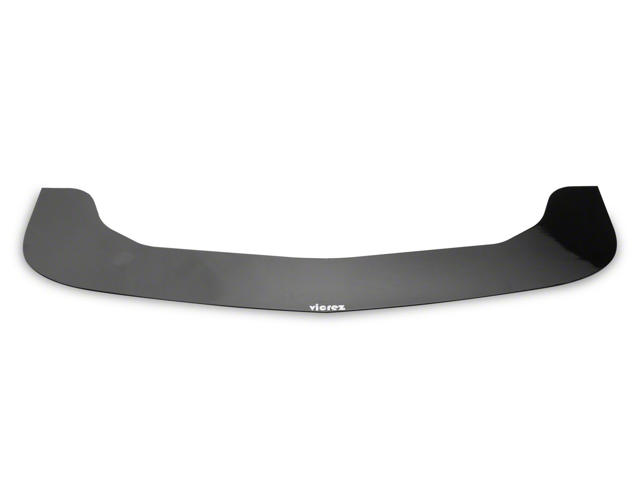 Challenger VZ Style Front Bumper Splitter; Gloss Black (08-14