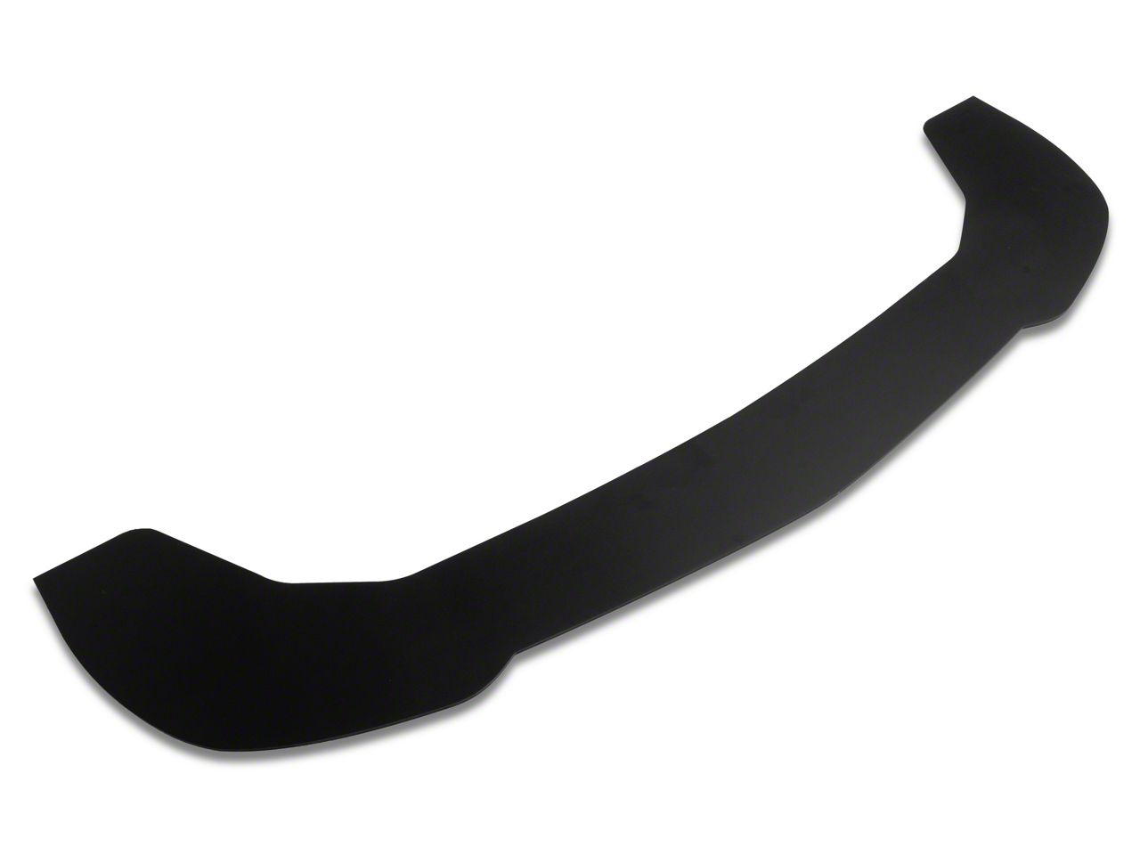 Challenger VZ Style Front Bumper Splitter; Matte Black (15