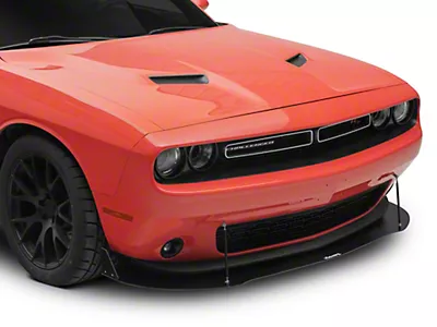 Front Bumper Spoiler Splitter Body Kits Carbon Fiber Style For Dodge Challenger Front Bumper Spoiler Splitter Body Kits Carbon Fiber Style For Dodge Challenger