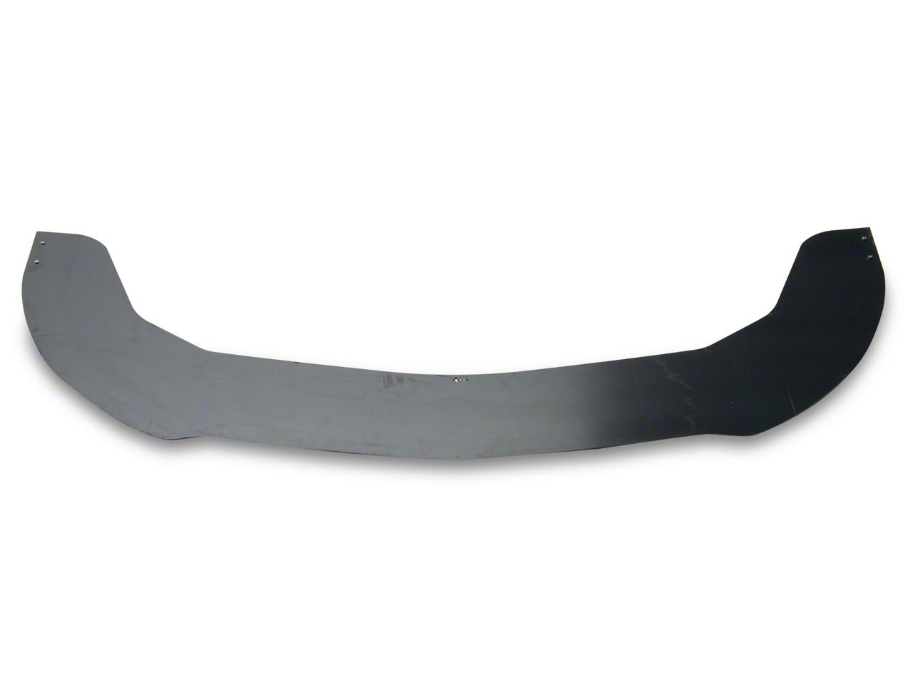 Challenger VZ Style Front Bumper Splitter; Textured Black