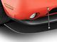VZ Style Front Bumper Splitter; Gloss Carbon Fiber Vinyl (08-14 Challenger)