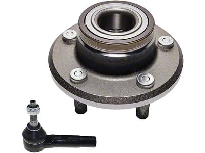 Wheel Hub Assembly with Outer Tie Rod; Front (08-10 RWD Challenger)