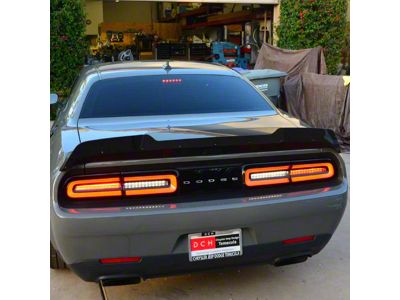 Wicker Bill; Dark Tint (19-23 Challenger SRT Hellcat Redeye)