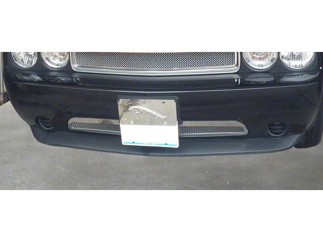 Wire Mesh Upper Grille; Chrome (08-14 Challenger)