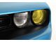 Headlight Covers; Yellow Outer/Clear Inner (15-23 Challenger)