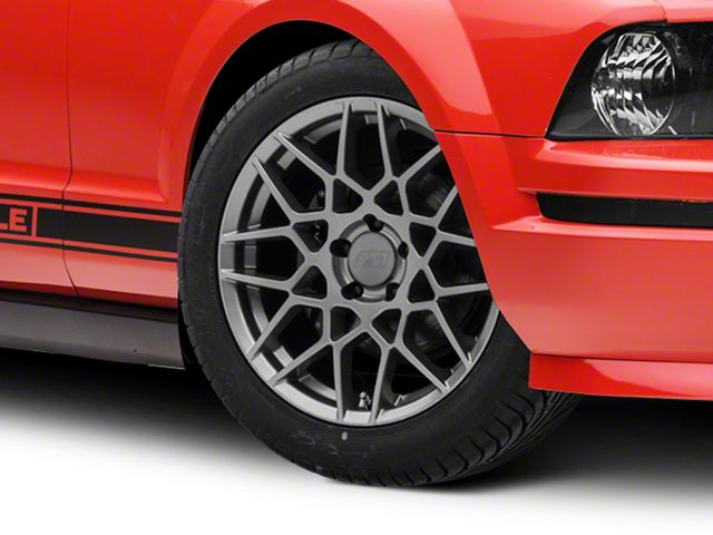 2013 GT500 Style Charcoal Wheel; 18x9 (05-09 Mustang GT, V6)