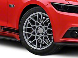 2013 GT500 Style Charcoal Wheel; 19x9.5; 35mm Offset (15-23 Mustang GT, EcoBoost, V6)