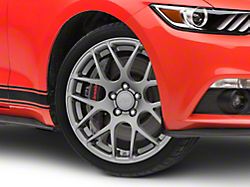 AMR Charcoal Wheel; 18x9; 30mm Offset (15-23 Mustang EcoBoost w/o Performance Pack, V6)