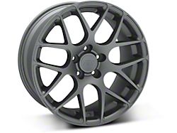 AMR Charcoal Wheel; 18x9; 30mm Offset (94-98 Mustang)