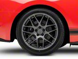 AMR Charcoal Wheel; Rear Only; 19x10; 48mm Offset (15-23 Mustang GT, EcoBoost, V6)