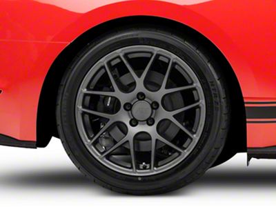 AMR Charcoal Wheel; Rear Only; 19x10 (15-23 Mustang GT, EcoBoost, V6)