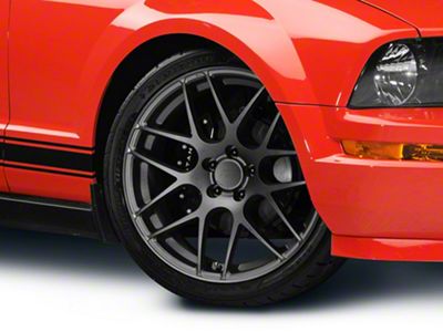 AMR Charcoal Wheel; 20x8.5 (05-09 Mustang)