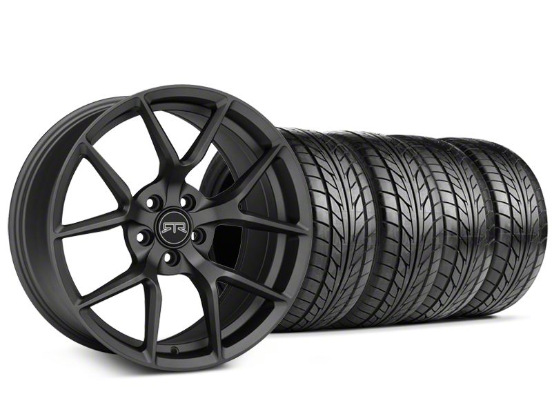 19x9.5 RTR Tech 5 Wheel &amp; NITTO High Performance NT555 G2 Tire Package (05-14 Mustang)