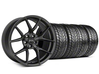 19x9.5 RTR Tech 5 Wheel & NITTO High Performance NT555 G2 Tire Package (15-23 Mustang GT, EcoBoost, V6)