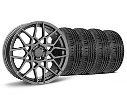 19x8.5 2013 GT500 Style Wheel & Sumitomo High Performance HTR Z5 Tire Package (15-23 Mustang GT, EcoBoost, V6)