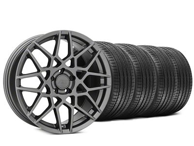 20x8.5 GT500 Style Wheel & Sumitomo High Performance HTR Z5 Tire Package (15-23 Mustang GT, EcoBoost, V6)