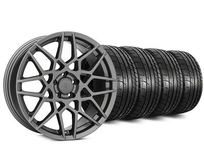 20x8.5 GT500 Style Wheel & Mickey Thompson Street Comp Tire Package (15-23 Mustang GT, EcoBoost, V6)
