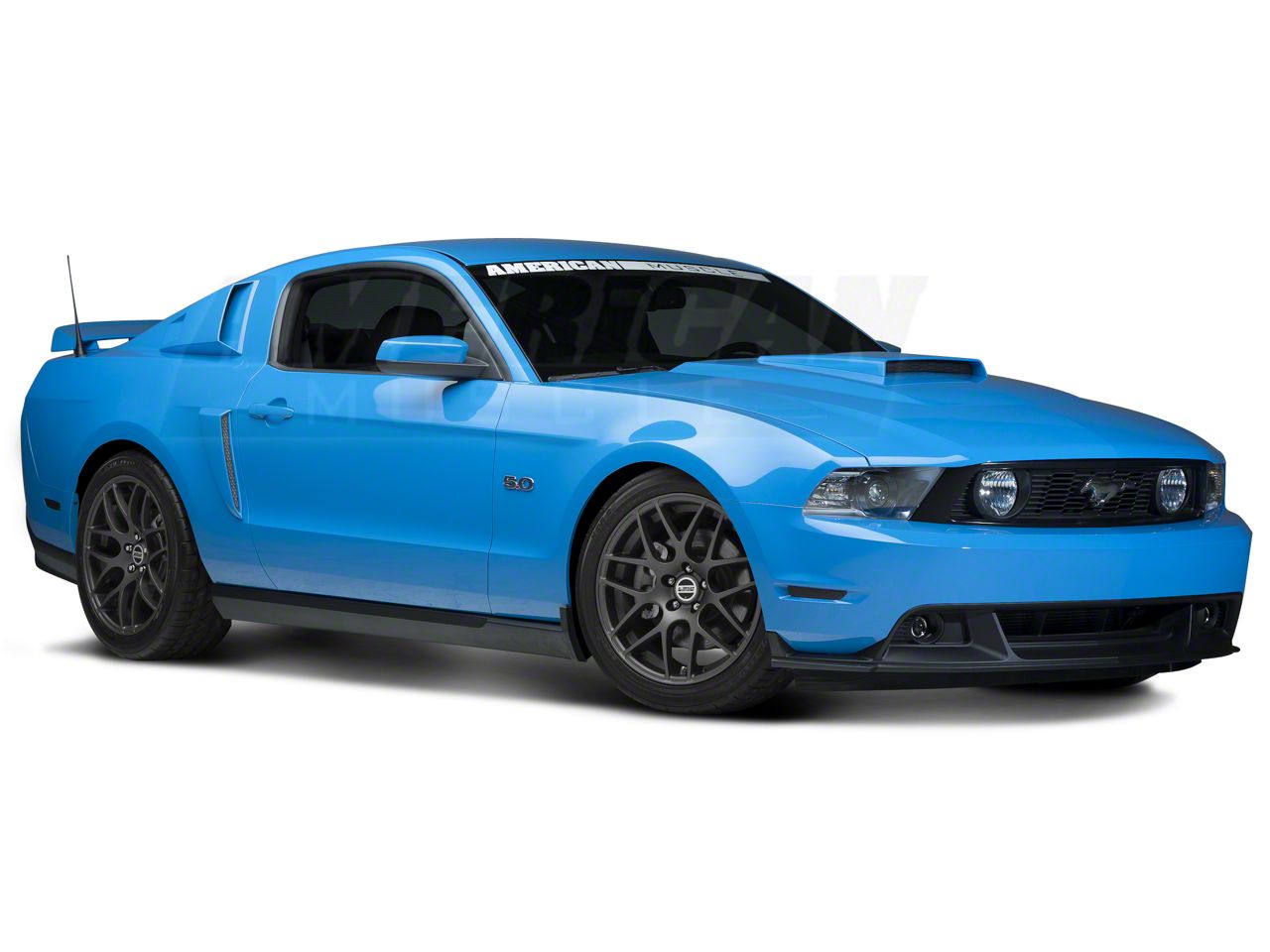 Mustang 19x8.5 AMR Wheel & Sumitomo High Performance HTR Z5