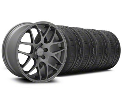 19x8.5 AMR Wheel & NITTO High Performance INVO Tire Package (05-14 Mustang)