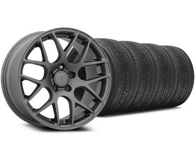 20x8.5 AMR Wheel & NITTO High Performance INVO Tire Package (05-14 Mustang)