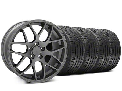 20x8.5 AMR Wheel & Sumitomo High Performance HTR Z5 Tire Package (05-14 Mustang)