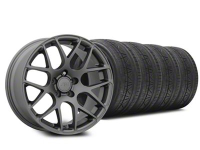 20x8.5 AMR Wheel & NITTO High Performance INVO Tire Package (05-14 Mustang)