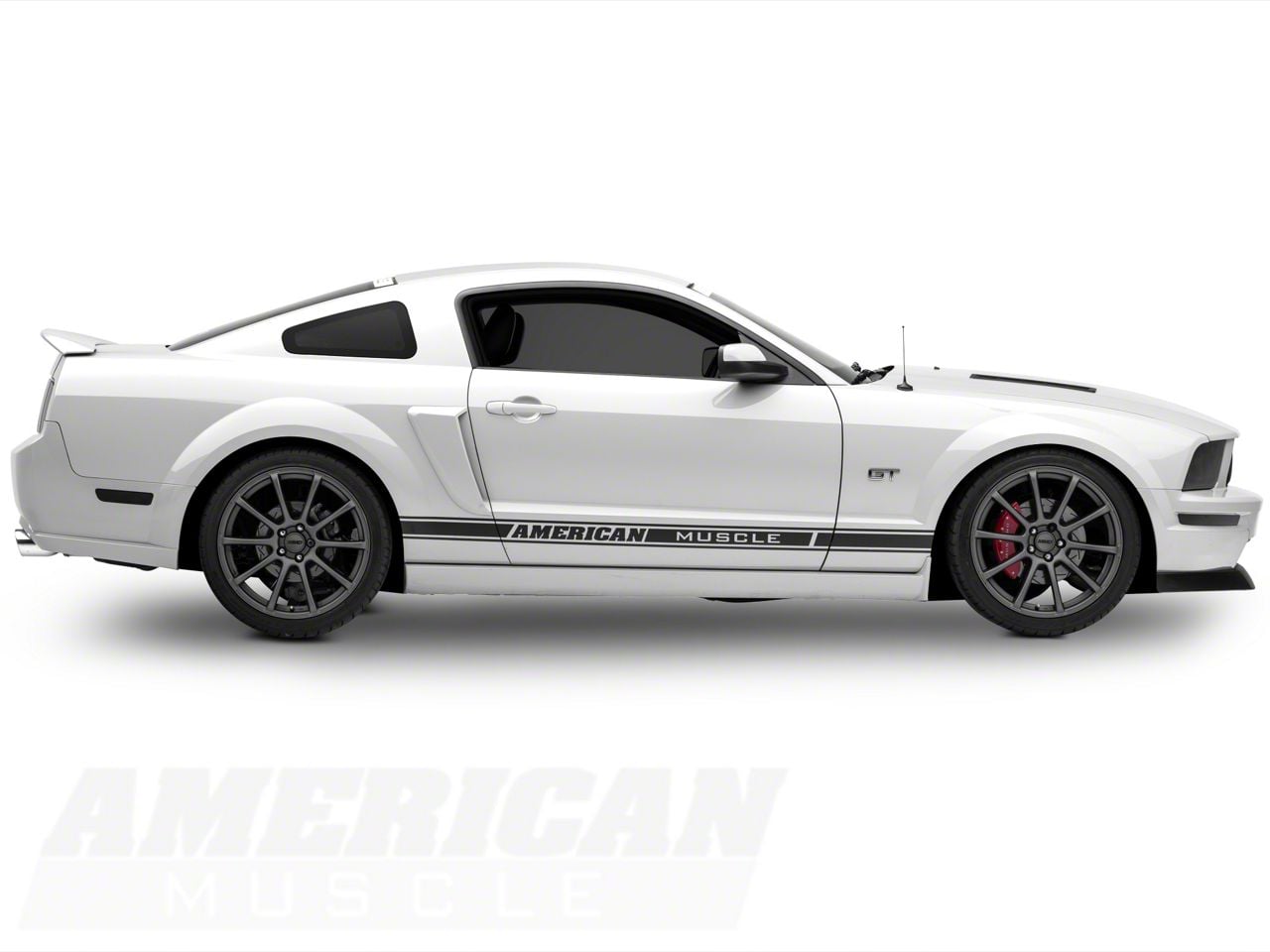 Mustang 20x10 MMD Axim Wheel & Mickey Thompson Street Comp Tire