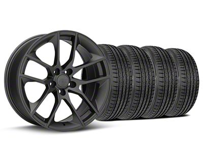 19x8.5 Magnetic Style Wheel & Sumitomo High Performance HTR Z5 Tire Package (05-14 Mustang GT, V6)