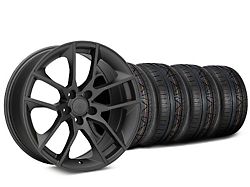 19x8.5 Magnetic Style Wheel & NITTO High Performance INVO Tire Package (15-23 Mustang GT, EcoBoost, V6)