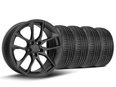 19x8.5 Magnetic Style Wheel & Sumitomo High Performance HTR Z5 Tire Package (15-23 Mustang GT, EcoBoost, V6)