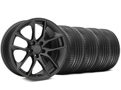 20x8.5 Magnetic Style Wheel & Sumitomo High Performance HTR Z5 Tire Package (05-14 Mustang)