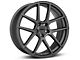 MMD Zeven Charcoal Wheel and NITTO NT555 G2 Tire Kit; 20x8.5 (15-23 Mustang GT, EcoBoost, V6)