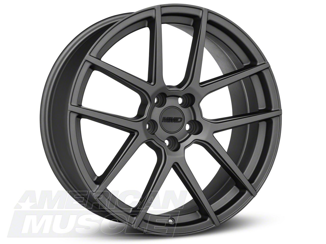 Mustang MMD Zeven Charcoal Wheel and Sumitomo Maximum Performance