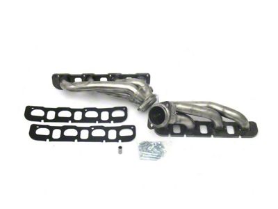 JBA 1-3/4-Inch Shorty Headers; Natural (09-23 5.7L HEMI Charger)