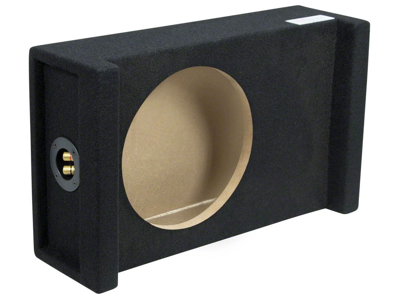 Charger 10Inch Single Shallow Sealed Downfire Subwoofer Enclosure (Universal; Some Adaptation