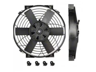 10-Inch Slimline Thermatic Electric Fan; 24-Volt (Universal; Some Adaptation May Be Required)