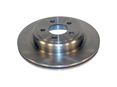 12.597-Inch Diameter Brake Rotor; Rear (06-10 Charger)
