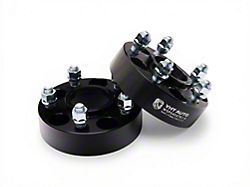 1.50-Inch 5-Lug Wheel Spacers; Black; Set of Four (06-23 Charger)