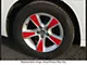 17-Inch Wheel Spoke Overlay Decals; Gloss Black (06-23 Charger)