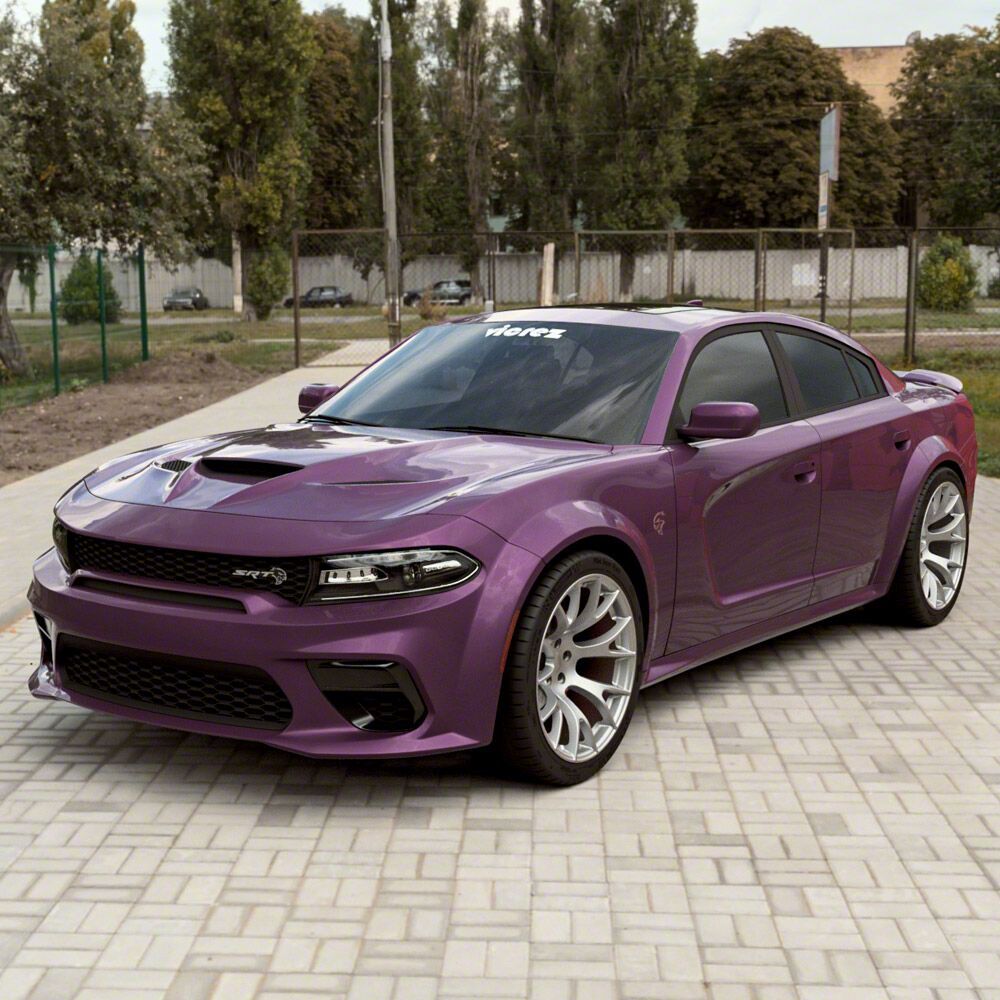 Charger 20x11 Hellcat Widebody Style Matte Silver Wheel