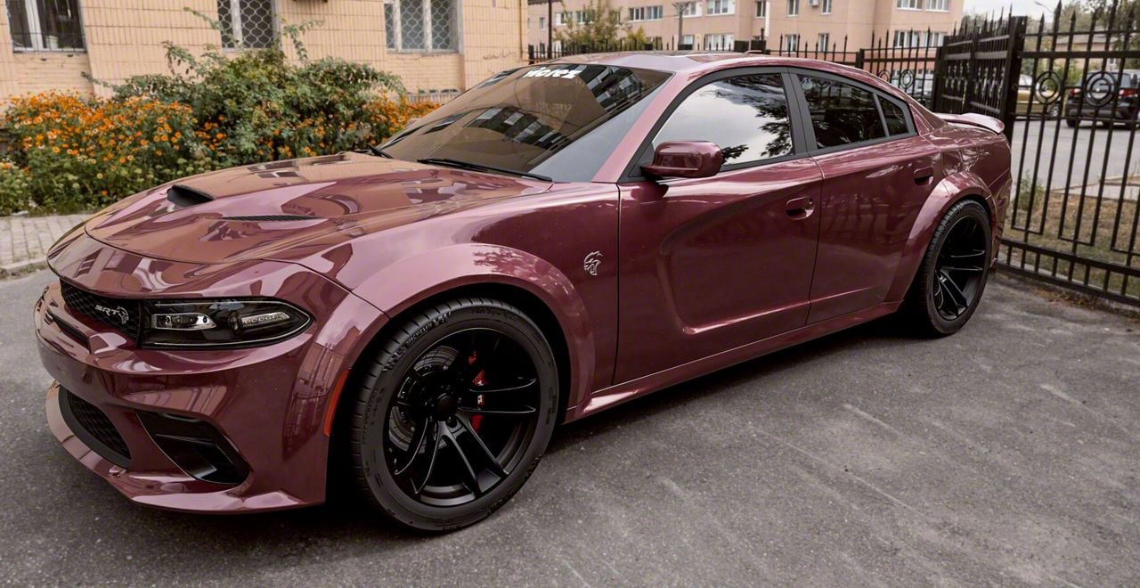 Charger 20x11 Hellcat Widebody Style Matte Black Wheel