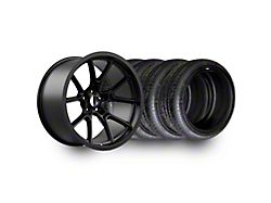 20x11 Redeye Demon Widebody Style Matte Black Wheel & Lanvigator Catchpower All-Sesason Tire Package (11-23 RWD Charger, Excluding Widebody)