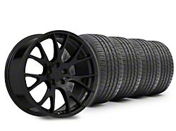 20x9 Hellcat Style Wheel and Atturo AZ850 Summer Tire Package (11-23 RWD Charger)