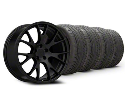 20x9 Hellcat Style & Mickey Thompson High Performance Street Comp Tire Package (06-10 RWD Charger)