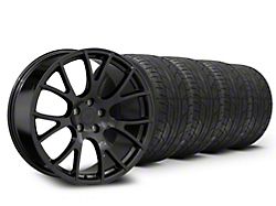 20x9 Hellcat Style & NITTO High Performance NT555 G2 Tire Package (11-23 RWD Charger, Excluding Widebody)