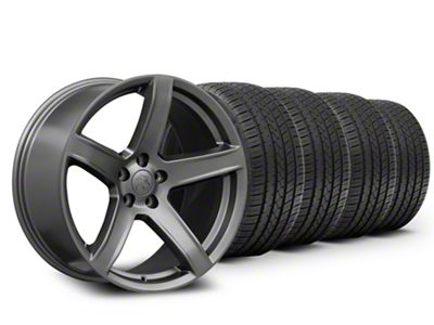 20x9.5 DG22 & Lionhart All-Season LH-Five Tire Package (06-10 RWD Charger)